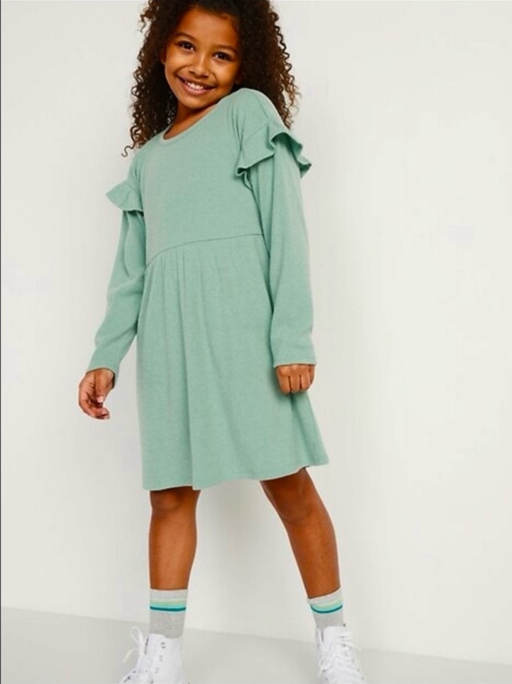 NWT Old Navy Cozy Rib Knit Fit & Flare Dress